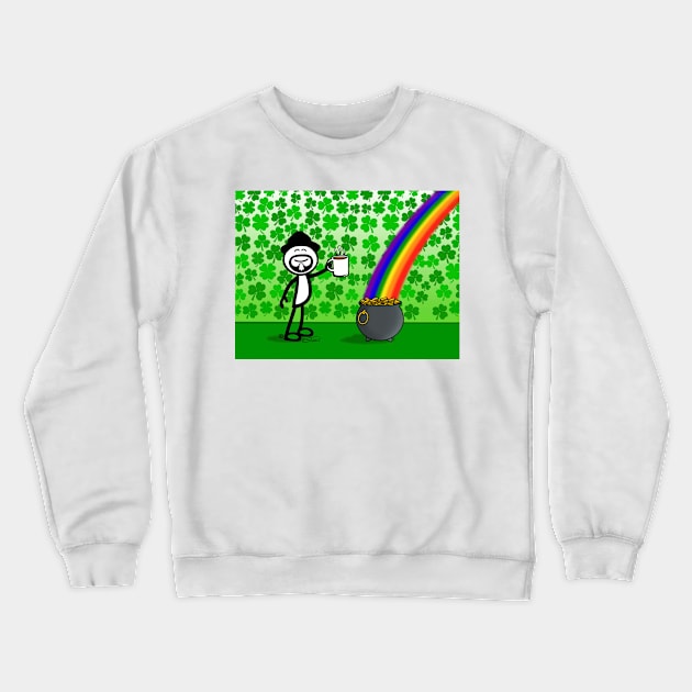 St Patrick’s Day Crewneck Sweatshirt by GDGCreations